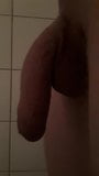 Fat curved cock grows in the shower snapshot 4