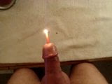 CBT candle sounding insertion & wax on cock and balls snapshot 2