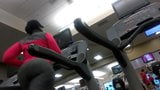 Fat ass Ebony on Treadmill part2 snapshot 8