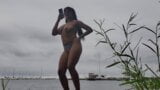 Nude Dancing and Fishnets in the City snapshot 4