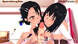 Uncensored Threesome with Nagatoro Sisters Hentai snapshot 9