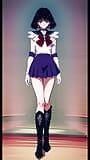 AI wygenerował Sailor Saturn snapshot 4