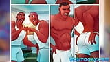 Complete Basketball Stars - The Biggest Dicks in Gay Cartoons snapshot 14