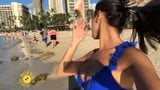 Eiza gonzales selfie na praia snapshot 4