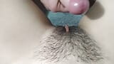 HOT CUMMED ON HAIRY PUSSY snapshot 1