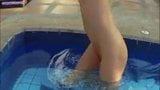 Hot anal sex at the pool with bald girl snapshot 3