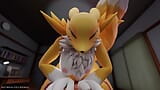 Renamon  is doing  hard anal sex snapshot 8