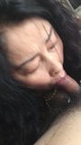 Mature Asian Wife Facial snapshot 1