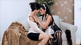 Holly Davis Seduces Jasmine Black Right Out Of Her French snapshot 3