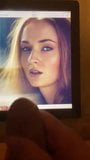 Sophie Turner sperma eerbetoon snapshot 9