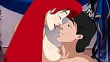 LITTLE SEAJungwife ARIEL Cartoon porn Anime sex hentai rides cock cowgirl Disney japanese creampie milf, big tits snapshot 16