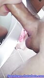 Sloppy blowjob in bathroom xxx snapshot 5