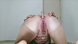 Yummy Girl shoving many dildos in AssHole snapshot 7