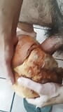 Cumming inside loaf of bread snapshot 6