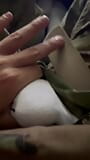 Jerking off in my military army uniform wearing tighty whities (no cum shot) snapshot 11