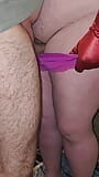 rubbing the cock of a hairy dick snapshot 11