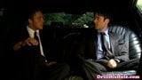 Business men giving head in the car snapshot 3