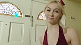 Chloe Temple's Stepdaddies Dick Is Bigger Than Her Dildo so She Fucks Him snapshot 1