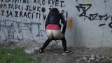 Rosalia - bratislava sokak pissing snapshot 8