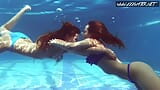 Russian famous starting lesbians enjoy naked swimming snapshot 13