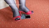 Bbw maduro en pantimedias tacones snapshot 11