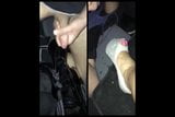 Compilation d'éjacs sur les chaussures et les pieds snapshot 4