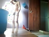 Asiático papá masturbándose snapshot 3