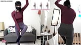 HA38The vibrator inserted into anal and exercised in yoga pants! Let’s dance aerobics together! snapshot 13