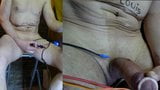 OMG CBT electro extrem needle + rotation machine in cock snapshot 20