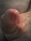 Playing with my uncut cock snapshot 10