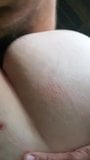 Cum shot on small white BBW snapshot 7