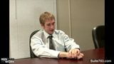 Gorgeous gay gets butt nailed in the office snapshot 1