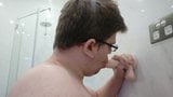 Sucking My Dildo on the Wall 3 snapshot 8