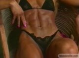 old school muscle girl abs worship snapshot 10