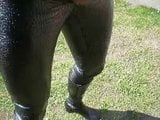 Leather Leggins Boy with Boots snapshot 2