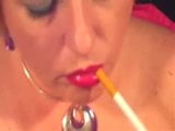 Hot BBW Solo Smoking and Dangling III snapshot 1