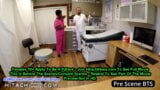 医者に言わないで！看護師リーナ・アレムが診察室に潜入し、hitachihoescomで魔法の杖でオナニー！ snapshot 8