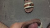 Neighbour's hot girl sandals fucking and wank snapshot 9