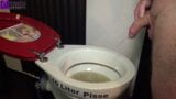 Two Sluts vs a toilet bowl full of piss! snapshot 8