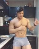 Sexy porn star making food and dancing snapshot 3