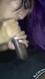 Purple haired latina amazing blowjob snapshot 9