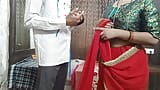 Salu Bhabhi Seduces Ladies Tailor For Fucking With Clear Hindi Audio snapshot 4