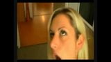 german blond in kitchen and table fuck and facial snapshot 4