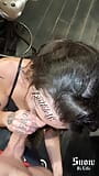 Gothique tatouée se fait prendre son petit cul cul et squirt partout snapshot 2