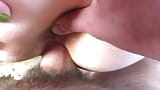 Let me taste that cream pie drop. Mmmmm.... It's delicious! Please squeeze out a little more. snapshot 13