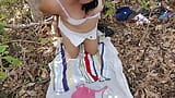 TIED AND OUTDOORS The owner finds me and FUCKS me snapshot 20