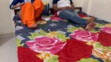 Indian Stepmom and stepson share a bed in a hotel room in clear Hindi audio 4K - Hornycouple149 snapshot 4