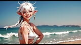 AI wygenerowała Alisaie Final Fantasy XIV snapshot 1
