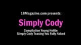 Compilation Young Hottie Simply Cody Teasing You Fully Naked snapshot 1