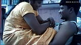 Indian house wife romantic kissing ass snapshot 7